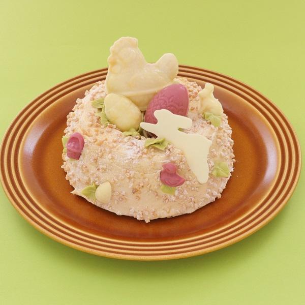 本店限定2019年4月サンクス・ケーキ「イースターの花冠」