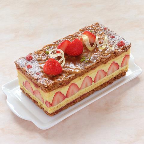 本店限定2019年12月サンクス・ケーキ「冬のいちご摘み」